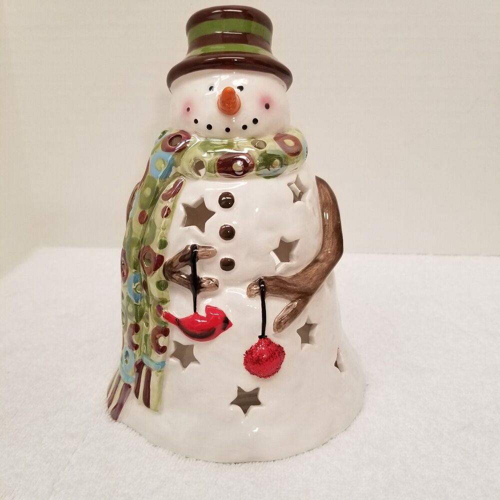 JKL Angela Anderson tealight candle holder 7.5" tall